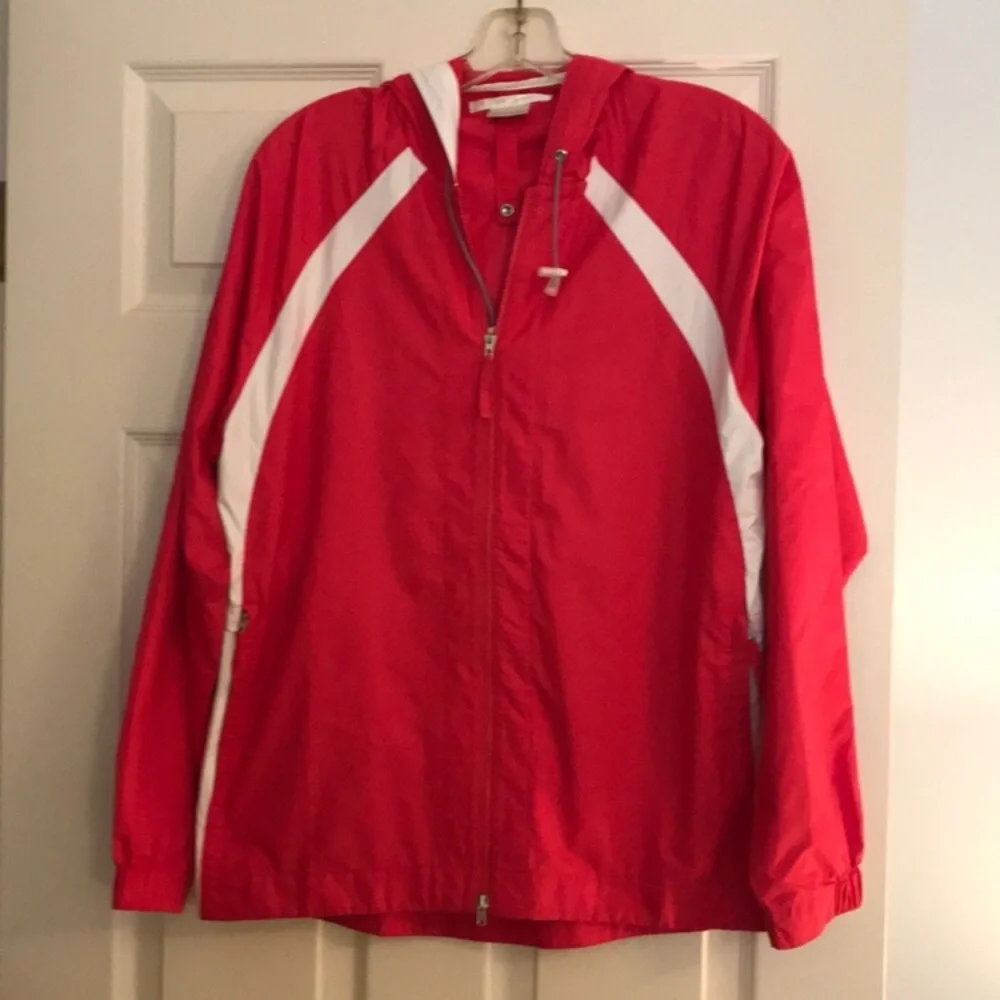 Nike Golf Fit Storm Hooded Windbreaker Jacket EUC